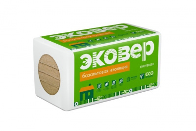 УТЕПЛИТЕЛЬ Плита минераловатная ЭКОВЕР ВЕНТ-ФАСАД 90 1000х600 50 (0,24м3)