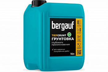 Грунтовка глубокого проникновения Bergauf TiefGrunt 10 л