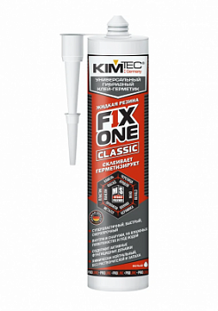 Герметик-клей KIM TEC MS FIX ONE белый, 290 мл