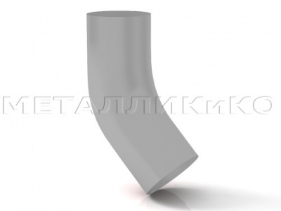 Цинк Колено сливное D100 Металлик и Ко 