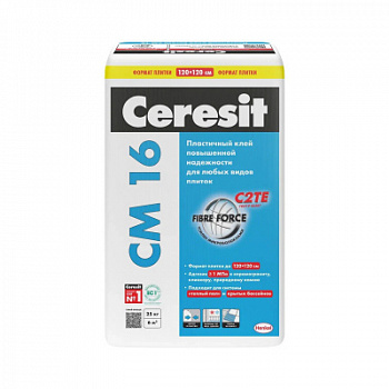 Клей плиточный эластичный CERESIT СМ16 25кг