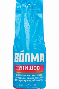 Штукатурка гипсовая ВОЛМА Унишов 5 кг 